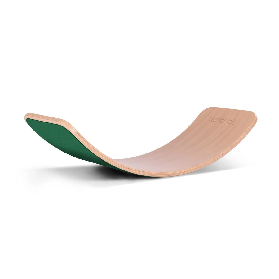 WOBBEL Balance Board Original Transparent lackiert Wobbel