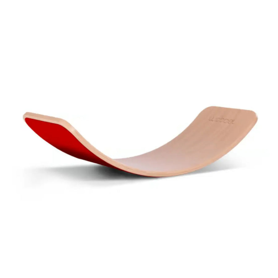 WOBBEL Balance Board Original Transparent lackiert Wobbel